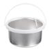 Fomiyes hair butter candlestick stab candles candle stand stabilizers hair removal wax bean meltdown Lter aluminum pot melting tool electric tools