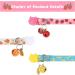 VKPETFR Breakaway Cat Collars with Bell & Cute Pendants - 3 Pack Adjustable Safety Kitten Collars - Ideal Decoration for Girl Boy Cats, Puppies, and Small Pets - Buy Online on GoSupps.com