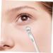 Minkissy Eye Massage Device - 2 Piece Skin Care Tool for Tiredness Relief & Anti-Fold - Silver Face Beauty Stick (8x0.5cm) - Buy Online on GoSupps.com