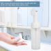 YUYTE Mousse Foaming Bottle Silicone Brush Foam Bottle Empty Refillable Facial Cleanser Foaming Bottle Transparent (200ML) - Buy Online on GoSupps.com