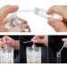 Ouken 10PCs PARFUM Refill Tools Set - Portable Cosmetic Pump Dispenser for Lotion Soap & Oil Donor Bottles - International Shipping Available - Buy Online on GoSupps.com