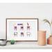 Dienovel Studios Endodontics Therapy Art Print - Watercolor Tooth & Root Canal Decor for Dental Clinics | 8x10 inch DN750 - Buy Online on GoSupps.com