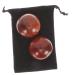 JECOMPRIS Massage tools 4 pieces of health ball made of wood massage ball muscle chinese massage wooden ball hand handy handball vietnam massage globe fitness roll the ball