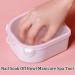 Manicure Spa Tool Set - Nail Soaking Bowl with Triangle Cuticle Peeler & Stainless Steel Pusher (Pink) - Buy Online on GoSupps.com