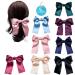 Carykon 8pcs Bow Hair Clips for Girls Women