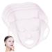 Ipetboom 5 pi ces Masques Visage Silicone R utilisables Souples Hydratants Couvre-masque Facial Confortables Pour Soins Peau