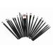 Demarkt Make Up Brush Set 20 Make Up Brush Set Set Make Pinsel Set Etui make -up brush Makeup Brush Set Cosmetics eyeshadow brush Face brush (black)