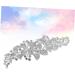 DOITOOL Bride Headpieces for Wedding Pearl Hair Barrettes Prom Hair Comb Crystal Hair Comb Hair Accessories for Prom Crystal Headpiece Bridal Rhinestone Barrettes Props Manual - Buy Online on GoSupps.com