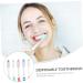Iwowhero Disposable Toothbrushes - 30 Pack | Extra Soft Vegan Family-Friendly Hotel & Travel Toothbrush for Sensitive Teeth - Buy Online on GoSupps.com