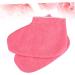 1 Pair lotion socks moisturizing heel socks paraffin wax bath foot mask wax bath liners paraffin Foot Protector hand mask glove paraffin foot wax spa gloves wax socks care bath mat medium Red - Buy Online on GoSupps.com