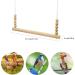 MEISH Chicken Swing Wooden Toys Chicken Hanging Swings Toys Climbing Stand Ladder Safe Wooden Ladder for Hens Bird Parrot - Buy Online on GoSupps.com