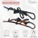 Parcelona French Twist n Clip Bow Tortoise Shell Celluloid Acetate Hair Clips (Set of 2) - Buy Online on GoSupps.com