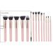 On point beauty: YJ-Anyue 14PCS Pink Makeup Brushes Set - Premium Synthetic Brushes for Flawless Makeup Application - Buy Online on GoSupps.com