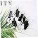 Baluue 50pcs Eye Shadow Applicator Double Ended Sponge Makeup Beauty Tool Kits Eyeshadow Applicator White - Buy Online on GoSupps.com