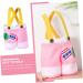 Alipis Trousers for Age Themed Kids Party Lovely Portable Style Candy Bag Suspender on Cartoon Storage 18X15X7CM Pink - Buy Online on GoSupps.com