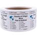 Country of Origin Meat Fish & Seafood Label