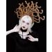 Faxianther Gold Snake Headband Halloween Costume Cosplay Headpiece Hair Hoop Scary Day Of The Dead Fancy Dress Party Masquerade Ball Snake Crowns Tiaras Hair Band - Buy Online on GoSupps.com