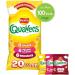 Walkers Quavers Variety Snacks 20X16g Walkers Crips Under 100 Calories 20 Flavors Cheese Prawn Cocktail BBQ Sauce Potato Snack - Buy Online on GoSupps.com