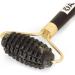 AFH Jade Massage Roller Uni & Noppen Black - Premium Facial & Body Massage Tool - Buy Online on GoSupps.com