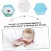 TOYANDONA Baby Bunny Pacifier Blanket - Infant Soothing Toy with Sensory Taggy Blanket Label, Blue - Buy Online on GoSupps.com