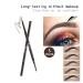 1.5mm Ultra-Fine Automatic Eyebrow Pencil - Durable, Sweat-Proof, Long-Lasting Makeup (01Black) - Buy Online on GoSupps.com