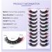 Shop Colored Eyelashes - Fluffy 6D Mink D Curl Strip Lashes | 10 Pairs Natural Wispy False Eyelashes - Buy Online on GoSupps.com