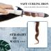 8 Bundles - 24 Inch Ombre Brown Pre-stretched Braiding Hair | Yaki Straight EZ Braids | Hot Water Setting & Professional Soft Synthetic Hair Extensions - Buy Online on GoSupps.com