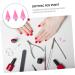 Healeved 6 Pcs Wax Head Rhinestone Dotting Pen Tips Nail Picker Replacement Tips Rhinestones Picker Tips Point Drill Pen Tip Rhinestone Picker Head Manicure Tools Nail Art Tool Pink Acrylic - Buy Online on GoSupps.com