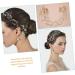 HAPINARY Crystal Double Hair Comb Rhinestones for Hair Wedding Hair Accessories Pearl Hair Comb Hair Bling Bridesmaid Hair Accessories Wedding Accessories Headgear Classic Alloy - Buy Online on GoSupps.com