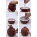 Aromatherapy Diffuser 130ml USB Mini Aroma Essential Oil Diffuser Cool Mist Humidifier Air Humidifier with 7 Ambient LED for Office Desktop Home Bedroom Living Room Study Yoga Spa(Dark Wooden Grain) - Buy Online on GoSupps.com