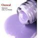 Ozzeal Jelly Gel Nail Polish 15ML Lavender Purple Silver Glitter Shimmer Neutral Sheer Gel Polish Soak off UV LED Light Iridescent Translucent Sparkly Nail Gel Polish for Nail Art DIY Manicure Jelly Lavender-silver Glitter - Buy Online on GoSupps.com