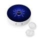 Spider Tarantula and Starry Sky Contact Lens Travel Kit Portable Cute Contact Box with Mirror for Daily Outdoor
