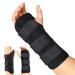Offtrte Carpal Tunnel Splint Night Sleep Wrist Brace Adjustable Arm Hand Support for Tendonitis Arthritis Injuries Wrist Pain Sprain Links