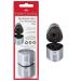 Faber-Castell Grip Trio Pencil Sharpener - Grey  3-in-1 Artist Pencil Sharpener  Manual Handheld Sharpener for Colored Pencil  Jumbo and Graphite Pencils