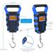 AMIR 110Lb/50kg Digital Luggage & Fishing Scale with Non-Slip Handle and Backlit Display - Buy Online on GoSupps.com