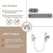 EUDEMON Childproof Window Lock Baby Safety Window Restrictor Easy to Install and Use 3M VHB Adhesive no Tools Need or Drill (Grey) - Buy Online on GoSupps.com