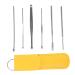 GOOHOCHY Portable Earwax Removal Tool Set Ear Cleaning Kit with Comfortable Massage Heads for Safe Earwax Extraction Lightweight and Travel-Friendly