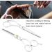 Hairdressing Shear Hair Cutting Barber Scissor 6.1 inch Stainless Steel Professional Haircut Thinning Scissor Portable Beginners Use for Families/Home/Pets/Barber Salon for Men and Women(Two-Piece) - Buy Online on GoSupps.com