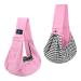 Cuby dog carrier bag for dogs and cats turnable for pets adjustable size soft bag and carrying bag suitable for puppies small dogs and cats classic pink classic pink small