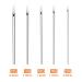 Autdor Ear Nose Piercing Needles - 50pcs Mixed Sizes for Various Body Piercings - Piercing Tools Kit - Buy Online on GoSupps.com