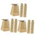 Sickness Vomit Emesis Bags Disposable Car Trash Bag 45 Pcs Vomit Bag Kraft Paper Travel Light Brown Vomit Bags Disposable Car Garbage Bag Travel Motion