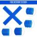 Sensory Chew Toys for Autistic Children - Tough Teething Chewy Tubes with 4 Textures - (2 Pack) Blue/Green - Buy Online on GoSupps.com