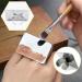 Tumnea Nail Mixed Palette - Stainless Steel Ring Manicure Tool | Eyeshadow Color Mixing Palette for Nail Polish & Foundation - Buy Online on GoSupps.com