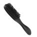 Portable Beard Styling Brush Beard Brush with Wooden Handle Broken Hair Mustache Cleaning Grooming Tool for Men and Women