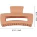 FANTESI 6 Pcs Big Claw Clips - Non-Slip Matte Jaw Clips for Women and Girls - Buy Online on GoSupps.com
