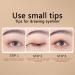 Lash Enhancing Liquid Eyeliner Eye Makeup Eyeliner Master Precise All Day Liquid Waterproof Long Lasting Smudge-proof Liquid Eye Makeup Seal Stamp Tool for Wing (Black) - Buy Online on GoSupps.com