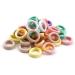 JOYOYO 300 Pcs Small Baby Hair Bands - Seamless Cotton Hair Ties for Baby Toddlers - Candy Color Hair Bobbles - Buy Online on GoSupps.com