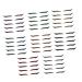 Mikinona Mikinona Set of 40 Pairs of Reusable Double Eyeliner Strips for Quick Makeup