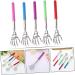 SESESFOUFU Telescopic Back Scratchers - 5-in-1 Massage Device for Adults | Soft Rubber Itching Relief Tools - Buy Online on GoSupps.com