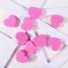 50PCS Heart-Shaped Double-Sided Sponge Nail Buffer - Washable Nail Care File & Polishing Tools for Salon - Perfect for Manicure - Buy Online on GoSupps.com